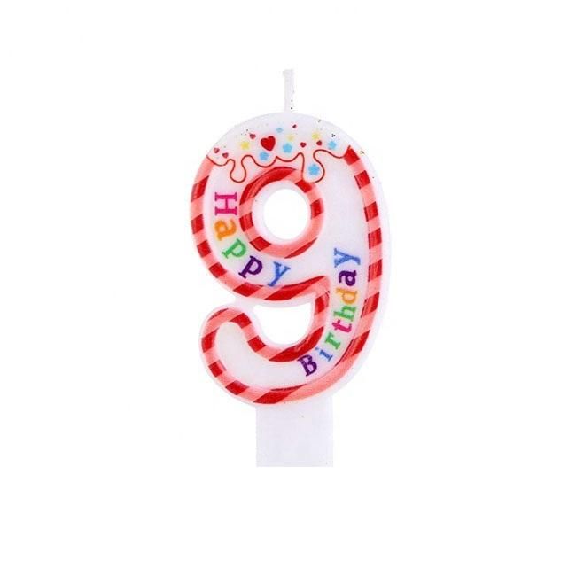 Number Novelty Birthday Cake Candles