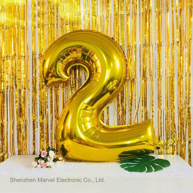 Balloons Silver Gold Children Happy Birthday Letter Ballons Party Decorations Supplies