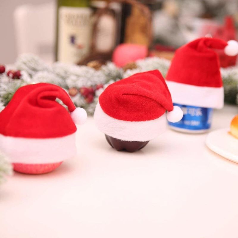 Manufactory Apply Bags Classical Gift Cute Decorations Parties Supplies Christmas Mini Santa Hat