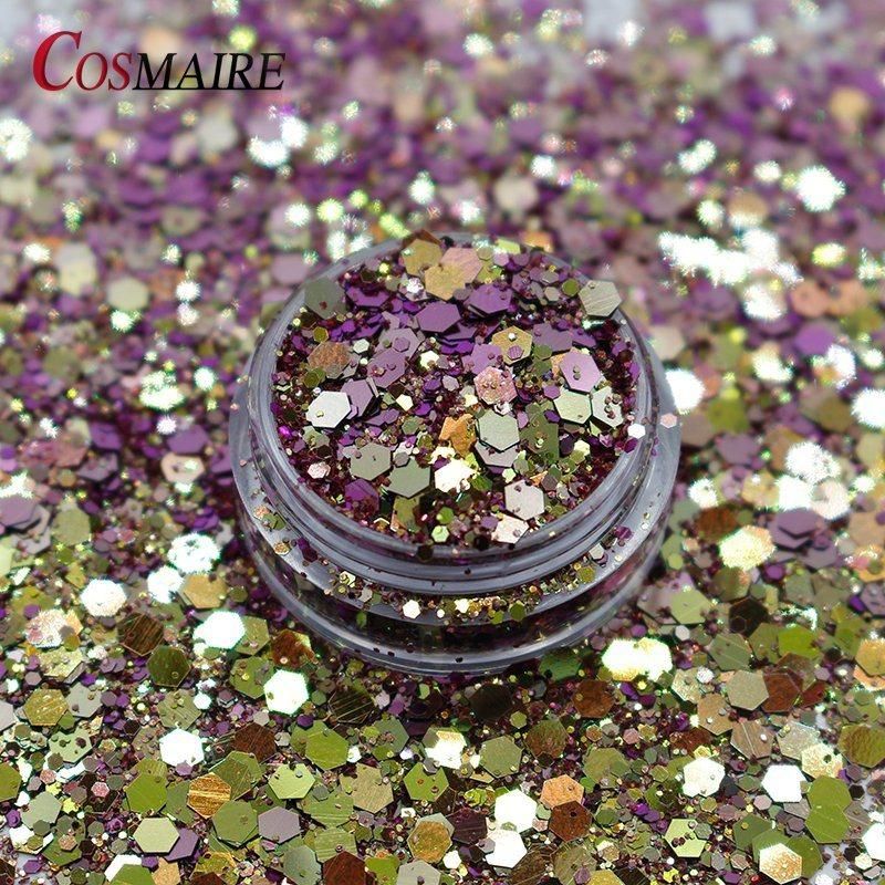 Color Shift Mix Purple Sunset Chunky Glitter for Tumblers Nail Art Resin Crafts