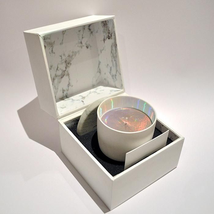 Luxury Custom Logo Round Paper Packaging Candle Box