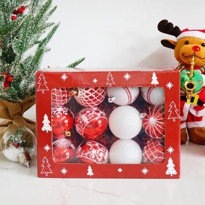 Wholesale Plastic 2022 Wholesale Luxury Shatterproof Custom Organizer Christmas Decoration Balls with Logo Gift Box