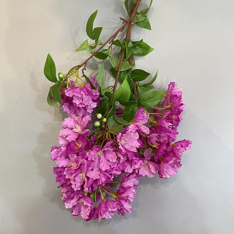 High Quality Artificial Flower Cherry Blossom for Flower Tree