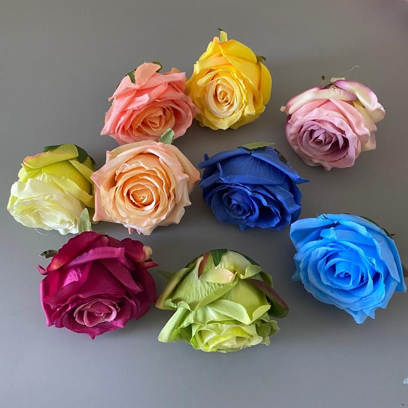 Factory Wholesale Wedding Backdrop Decor Flower Artificial Rose Flower