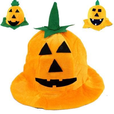 Cheap Kids Halloween Custom Design Gift Funny Soft Pumpkin Halloween Hat