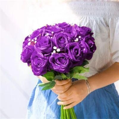 Wholesale Artificial Rubber Foam Flower for Wedding Home Decoration Flower