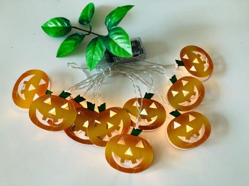 Halloween Battery Operated LED Skeleton String Light