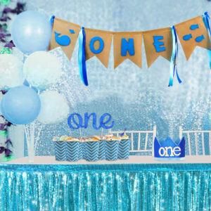 Children&prime;s Birthday Party Ocean Party Banner Crown Balloon Set