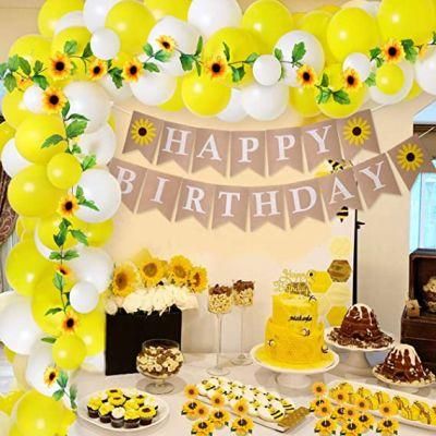 Various Styles Party Decorations New Paper Bunting Banners Flags Happy Birthday Banner Kid Birthday Party Supplies