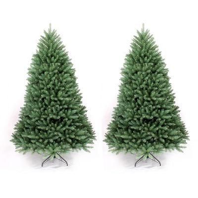 Yh2123 Christmas Decoration Christmas Window Displays Green 210cm Christmas Tree