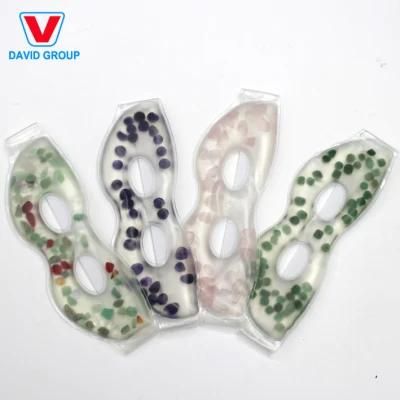 2021 Hot Selling High Quality Reusable Gel Beads Hot Cold Pack Cooling Eye Mask Ultra Soft