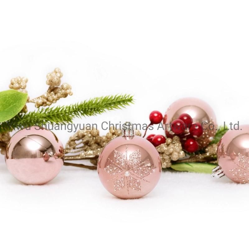 New Design Christmas Ball for Holiday Wedding Party Decoration Supplies Hook Ornament Craft Gifts