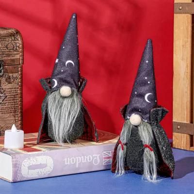 New Halloween Gnome Dwarf Decoration Ghost Festival Faceless Old Man Doll Halloween Theme Venue Background Decoration