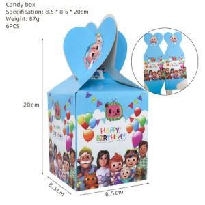 Cocomelon - Disposable Tableware Themed Party Candy Boxes