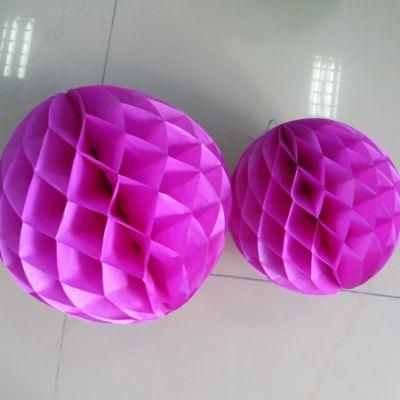 Wholesale Handmade Decorative Paper Ball Paper Craft Honeycomb Ball