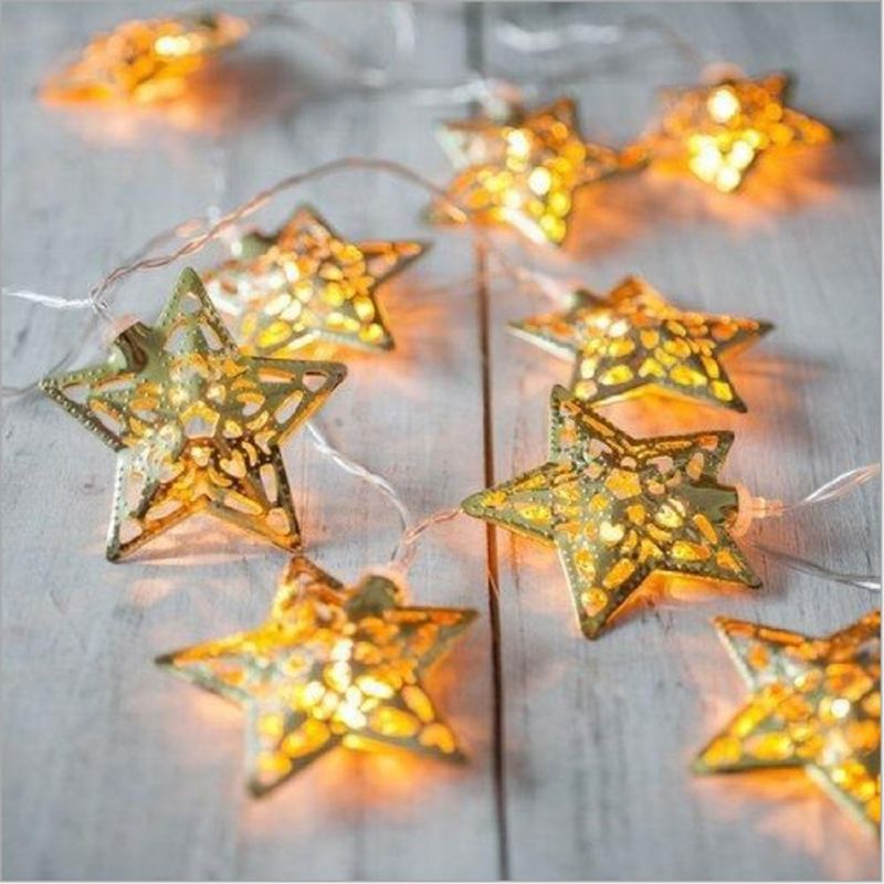 LED Stars String Holiday Stars String LED String Light