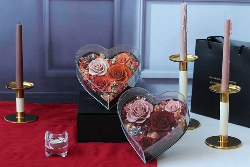 Christmas Decoration Preserved Rose Artificial Flower Wedding Anniversary Gifts