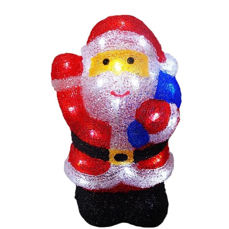 New Decoration Acrylic Santa Claus