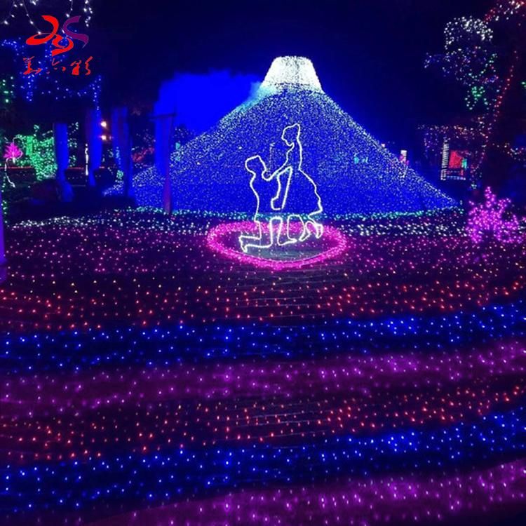 Outdoor 3D Structure LED Lamp Christmas Lights Decoration
