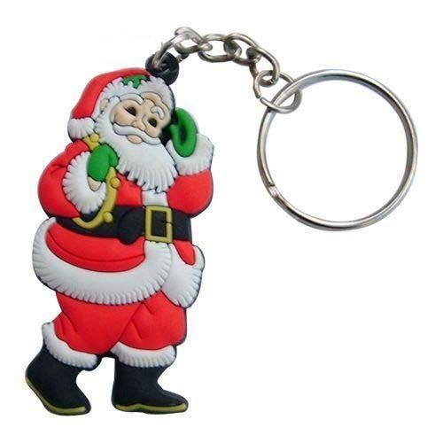 2020 Christmas Santa Metal Keychain
