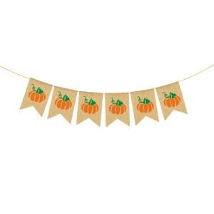 Pumpkins Banner Garland Halloween Decor for Home Ornaments Halloween Decor