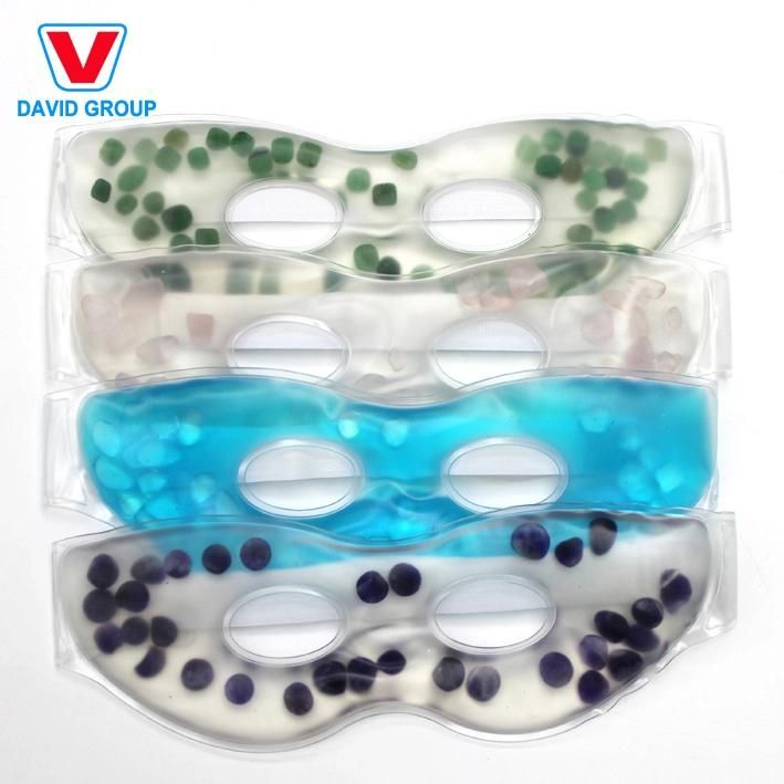 2021 Hot Selling High Quality Reusable Gel Beads Hot Cold Pack Cooling Eye Mask Ultra Soft