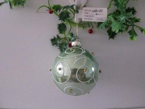 2020 New Color Hand Made Christmas Glass Ball