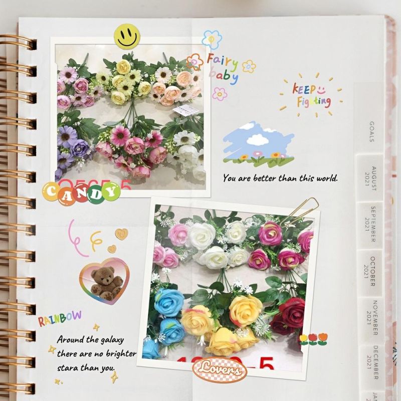 Flower Artificial Flowers for Gift of Mother′s Day Valentine′s Day and Other Holiday