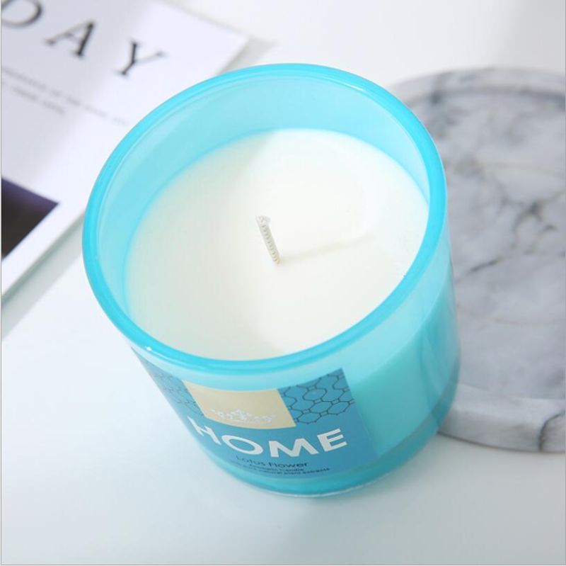 Wholesale Tealight Candle Jars Luxury Pink and Blue Candle Jar for Home Decor