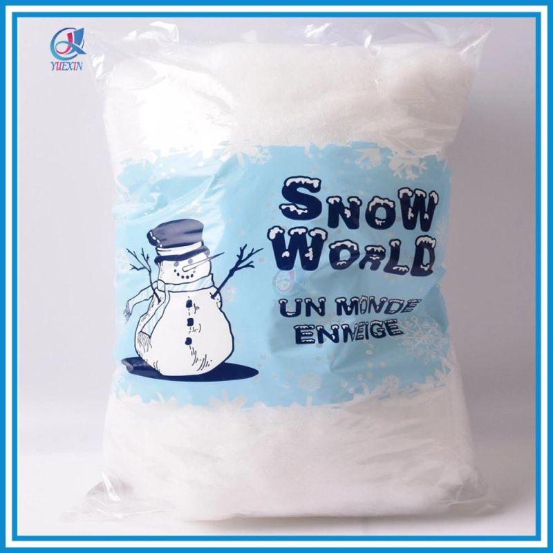 100% Polyester Artificial Snow Blanket Outdoor New Fallen Snow