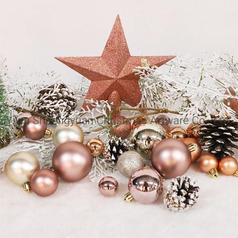 New Design High Sales Christmas Ball for Holiday Wedding Party Decoration Supplies Hook Ornament Craft Gifts