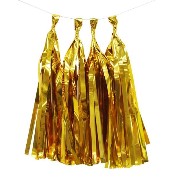 Colorful Hanging Decoration Tissue Paper Tassel Garland for Party Decoration