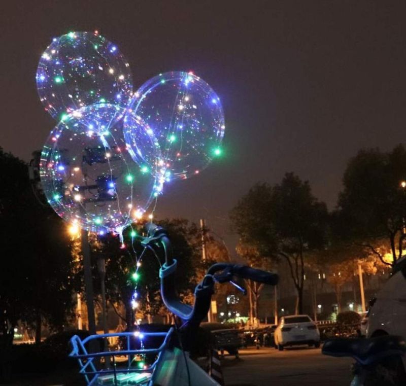 LED Light up Bobo Balloon Colorful Great for Party