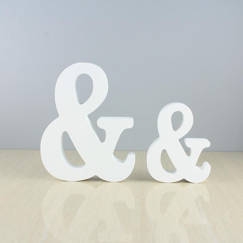 White Wood Sign Vintage Style Mr and Mrs Sign Mr & Mrs Wooden Letters Rustic Wedding Signs for Wedding Decoration