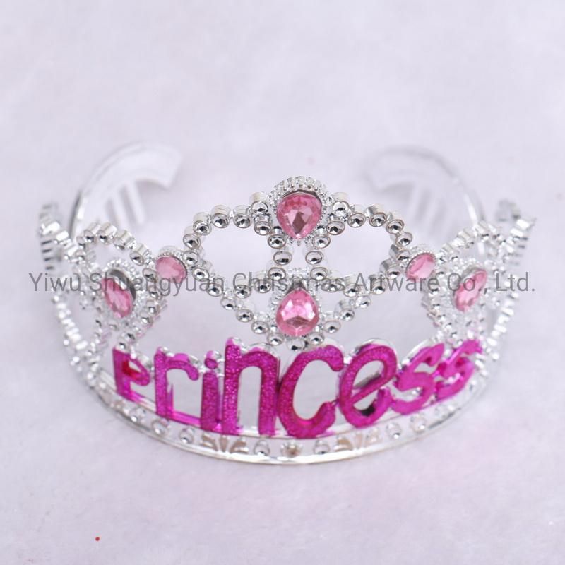 Artificial Christmas Plastic Crown Decoration Supplies Ornament Craft Gifts for Holiday Wedding Party