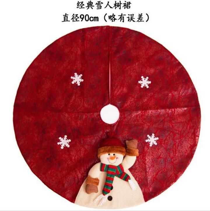 A Variety of Optional Christmas Decorations Tree Skirts