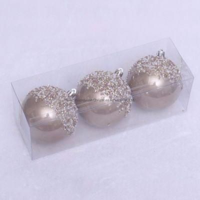 New Design Christmas Plastic Ball for Tree Hanging
