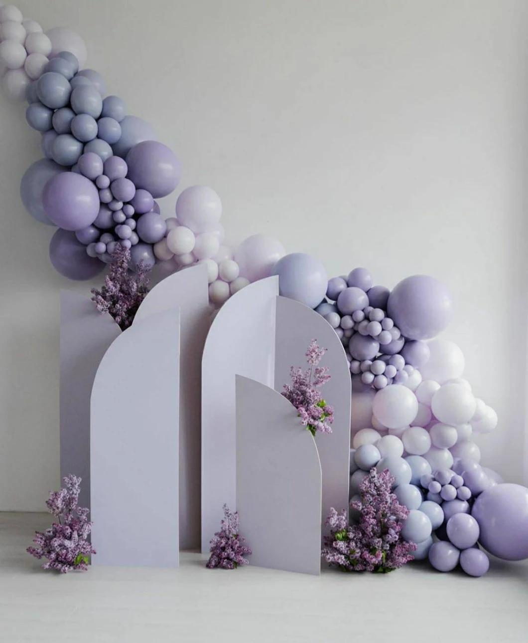 6 Piece Acrylic Backdrop Board Bridal Wedding Birthday Party Props New Trendy Decor
