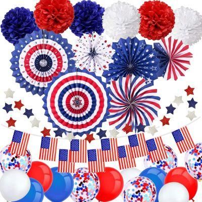 Custom Patriotic Party Decorations Set for Independence Day