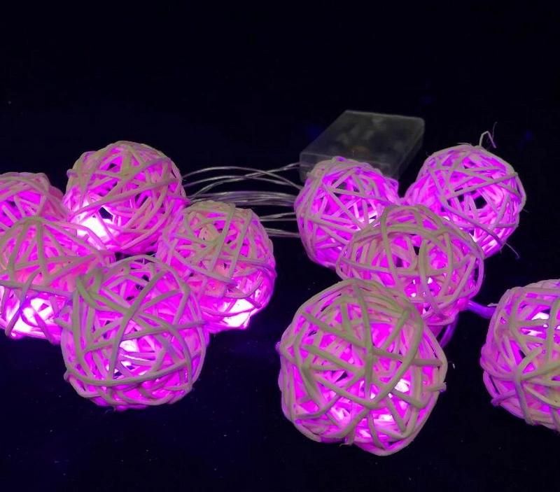 Holiday Decoration Round Ball Colored Changing Outdoor Christmas LED