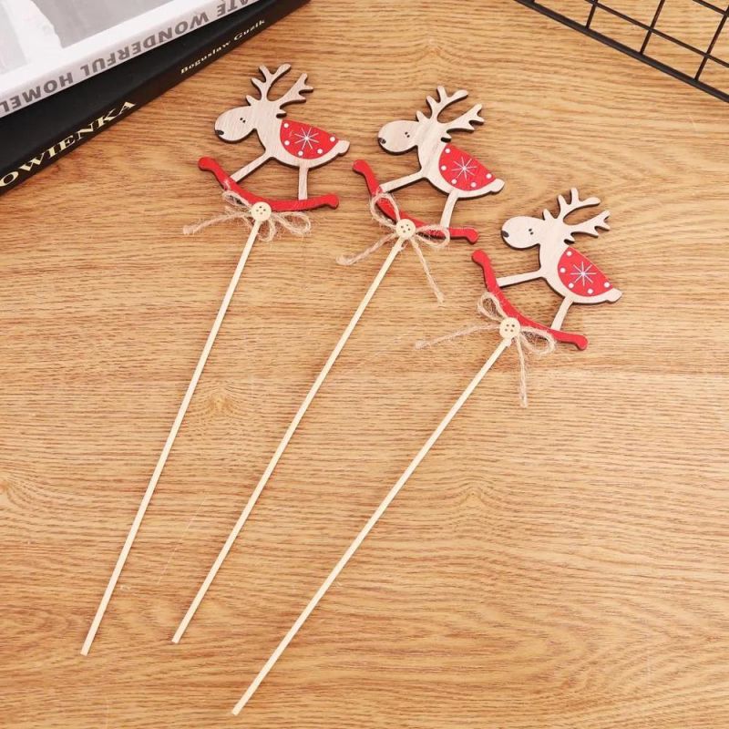 Picks Food Christmas Cake Cupcake Decoration