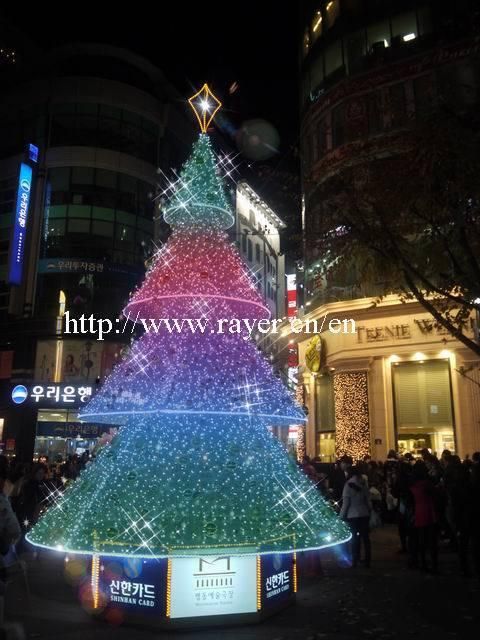 Outdoor Decoration Tree Topper Decoration Christmas LED Rope Light