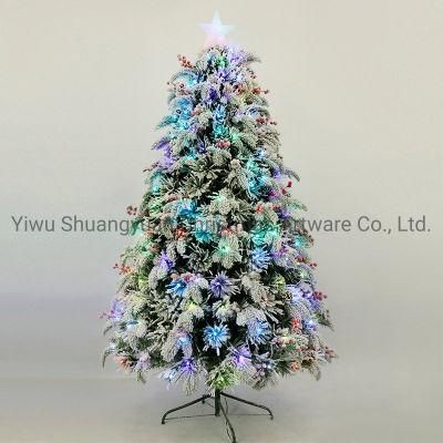 New Design High Quality 60cm Christmas Fiber Tree for Holiday Wedding Party Decoration Supplies Hook Ornament Craft Gifts