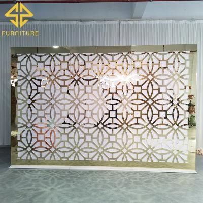 Factory Stock PVC Stand Wedding Decoration Backdrop Events Party Decor Background Wall