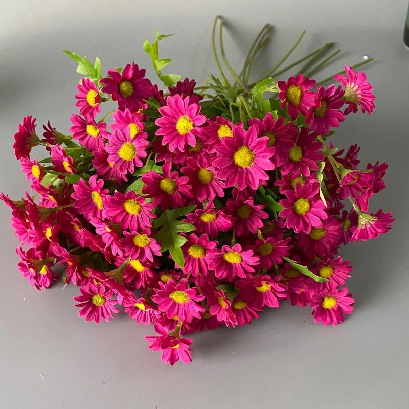 Factory Direct Supply Home Party Decor Flower Artificial Chrysanthemum Daisy Flower