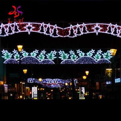 Christmas Decoration Motif Lighting LED Cross Street Light