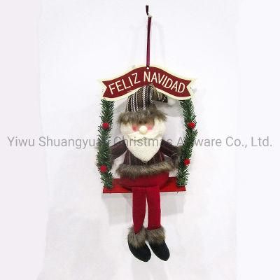 Christmas Santa Ornaments Hanging Santa Decoration Baby Doll Christmas Doll Christmas Tree