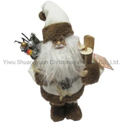 30cm Christmas Dancing Electric Santa Claus with Music Christmas Dolls Santa Claus Toys Xmas Figurines