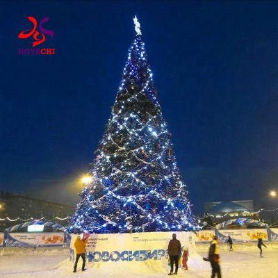 Landscape Shopping Mall 3D Big Christmas Tree Light