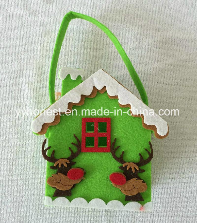 Cheap Felt Xmas Party DIY Cute Christmas Gift Bags